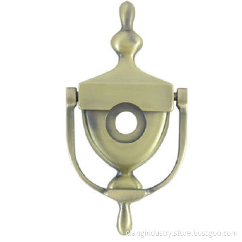 Solid Brass Door Knocker, Deluxe